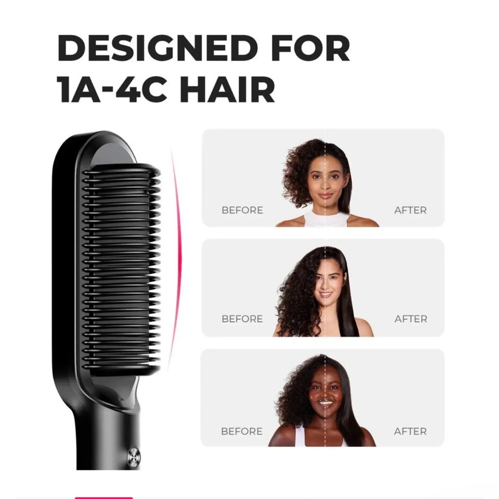 Tymo Ring Plus Like New Hair Straightening Brush